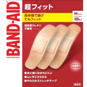  band aid super Fit M size 100 sheets × 24 point 