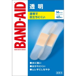  band aid transparent M size 40 sheets 