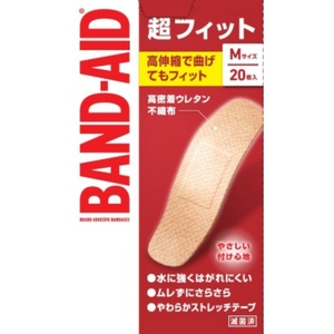  band aid super Fit M size 20 sheets × 72 point 