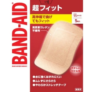  band aid super Fit LL size 5 sheets × 72 point 