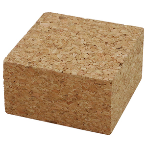  cork block wood cork 90x90x50mm