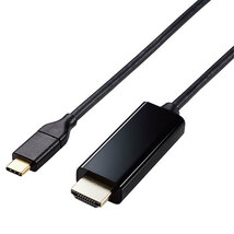 エレコム USB Type-C(TM)用HDMI映像変換ケーブル MPA-CHDMI20BK_画像1