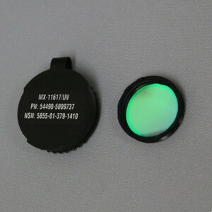 【米軍実物】AN/PVS-14 Light Interface Filter NVG LIFレンズ　PN:54490-5009737《軍放出品　未使用品》①