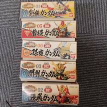 バンダイ　BB戦士三国伝 風雲豪傑編 5体セット ガンダム 劉備 曹操 関羽 孫権 張飛　未組立　プラモデル_画像5