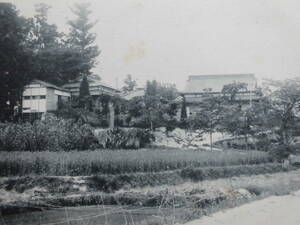 福島県絵葉書★「飯坂娯楽場」内湯旅館　佐藤屋発行　福島県湯野ラジウム温泉　単色　未使用　明治後期ー大正初期発行