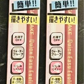 新品　未使用　キャンメイク　クイックイージーアイライナー　02 チェリーブラウン　2個セット