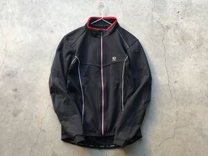 PEARL iZUMi ウィンドブレーク サイクルジャージ L パールイズミ 自転車 メンズ サイクルジャケット WIND BREAK 防風 黒 ブラック