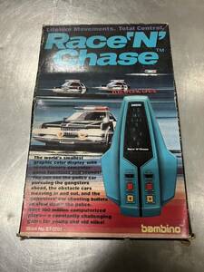 昭和レトロLSIゲーム　バンビーノ　レースンチェイス　 Rac'N'Chase