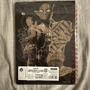 新品未使用 MARVEL マーベル スパイダーマン SPIDER MAN リングノートの画像2