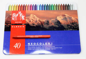 CARAN D`ACHE カランダッシュ CLASSIC NEOCOLOR I 40色　F-74240 Gaillard　使用済み　ジャンク