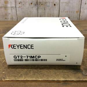 ●【AH-03671】未使用品 KEYENCE キーエンス アンプユニット アナログ出力タイプ GT2-71MCP【レターパックプラス・送料全国一律520円可】