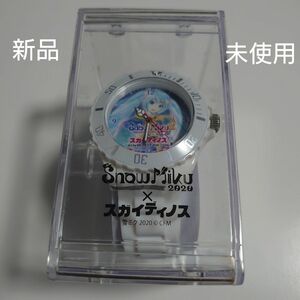 【雪ミク】SNOW MIKU 2020 雪ミク シリコンウォッチ【新品・未開封】