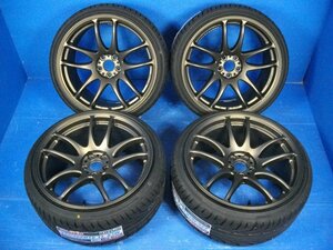 【H】在庫即納 WORK EMOTION CR Kiwami 18インチ 9.5J +38 5H PCD100 KENDA 225/35R18 新品タイヤホイール 4本セット 86 BRZ カロスポ等