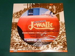 【ピクチャー盤】J-WALK / SHAKE DOWN/5点以上で送料無料、10点以上で10%割引!!!/12'