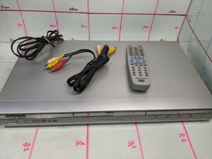 可動　DV再生　確認済み　DMTECH ダイナコネクティブ　DVDプレーヤー DMP-305　リモコン付き 　100サイズ