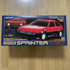 ** records out of production goods! Toyota Sprinter Trueno radio control car 130mm scale matsu white made **