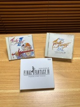 中古CD サウンドトラック　植松伸夫　ファイナルファンタジー　１＋２　３　４　３枚　ゆうパケットポスト発送_画像1