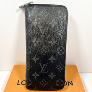 LOUIS VUITTON ルイヴィトン エクリプス　ジッピーウォレット　ヴェルティカル M62295 モノグラム 長財布 メンズ