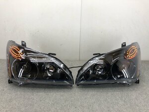 新品未使用　３０ハリアー　ＵＳ純正タイプ　シーケンシャルウインカー　インナーブラック塗装　ウインカーＬＥＤヘッドライト　T7382