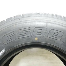 中古タイヤ 225/90R17.5 127/125L BRIDGESTONE G588 サマータイヤ 1本単品 フォワード 中古 17.5インチ_画像2