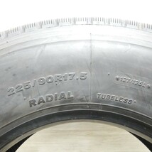 中古タイヤ 225/90R17.5 127/125L BRIDGESTONE R115 サマータイヤ 1本単品 フォワード 中古 17.5インチ_画像3