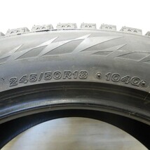 中古タイヤ 245/50r18 スタッドレスタイヤ BRIDGESTONE BLIZZAK VRX2 1本 単品 フーガ ブラウディア BMW7シリーズ 中古 18インチ_画像4