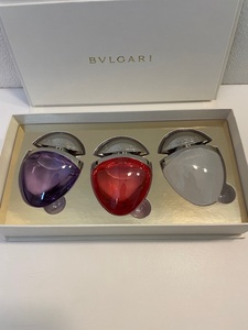 BVLGARI ブルガリ 香水 オムニア オードトワレ 15ml×3点 セット 未使用 アメジスト クリスタリン コーラル