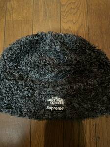 23SS Supreme The North Face High Pile Fleece Beanie 