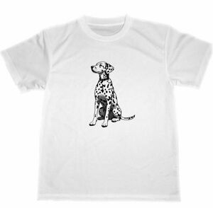 ダルメシアン　ドライ　Tシャツ　犬　ペット　グッズ　dalmatian