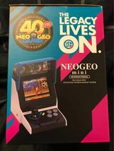 NEOGEO Mini International +純正コントローラー ブラック＋HDスクリーンプロテクター 日本未発売 ブラックカラー　ネオジオミニ_画像1