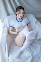 【1875】0724青白超セクシー体操服風 大胆 過激 レオタード ベビードール コスプレ 水着 女子校生 エロ制服 下着 レオタード コスチューム_画像8