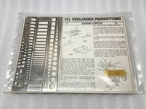 即決 バーリンデン 1/48 VP 281 SCRIBING TEMPLATE テンプレート 未使用品 当時物 希少 絶版