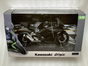 即決 アオシマ 1/12 カワサキ ニンジャ Kawasaki Ninja 250 ブラック 完成品バイクシリーズ スカイネット 未開封品 希少 絶版