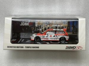 即決 INNO 1/64 ホンダ シビック EF9 出光モーション TEMPLE RACING JDM 大阪 環状族 イノモデル 未開封品 希少 絶版