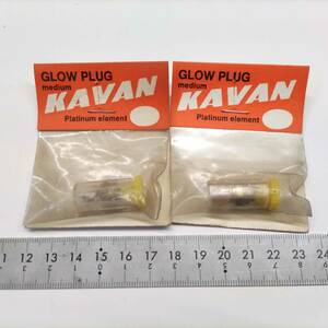 S089　KALVAN グロープラグ GLOW PLUG medium　Platinum element