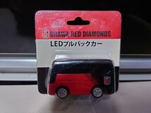 未開封　浦和レッズ　浦和レッドダイヤモンズ　LEDプルバックカー　ミニカー_画像1