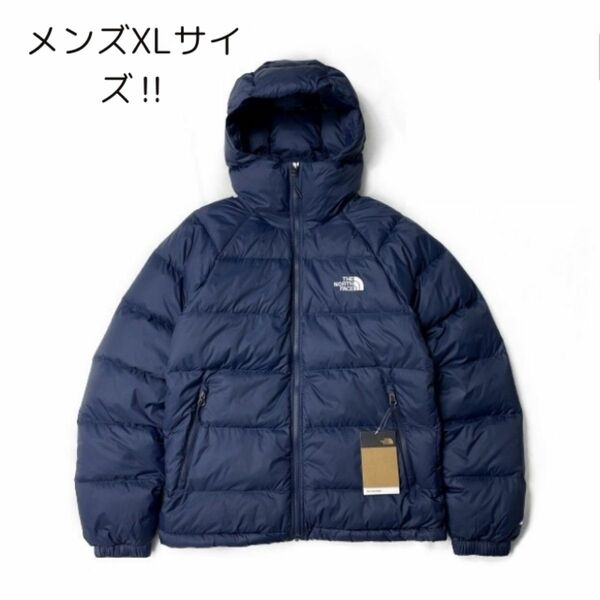 THE NORTH FACE HYDRENALITE HOODIE DOWN 紺　ネイビー　メンズXL US