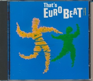 CD●That's EUROBEAT ザッツ・ユーロビート Vol.1 マイケル・フォーチュナティー,アンジー・ゴールド,他