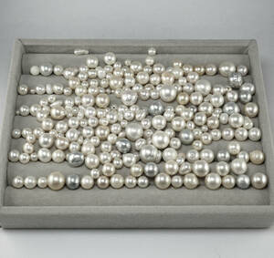 ★おまとめ天然パール 本真珠 その他 最高級 3.4-11.1mm 121g ルース 宝石 ジュエリー jewelry