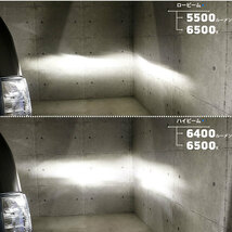 ニッサン NV350 キャラバン (E26系 後期) 対応 LED MONSTER L6400 ヘッドライトキット 6400lm ホワイト 6500K H4 Hi/Lo 38-A-1_画像5