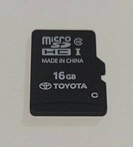 2019.9更新 トヨタ純正ナビ NSZT-W66T 2018春 地図データ microSD SDカード ②