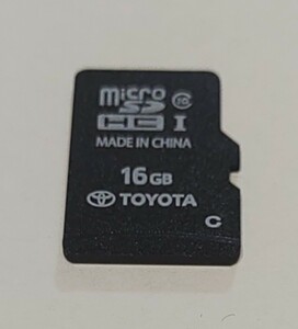 トヨタ純正ナビ NSZT-W66T 2018春 地図データ microSD SDカード ④