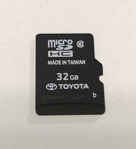 トヨタ純正ナビ NSZT-Y66T 2016春 地図データ microSD SDカード⑱