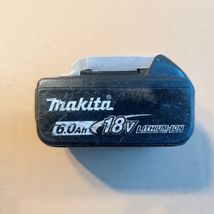 送料無料 純正品 マキタ 18V 6.0Ah リチウム バッテリー BL1860B 動作品 蓄電池 LITHIUM ION 電動工具