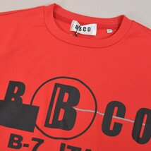 3割引【BBCO ビビコ】メンズ 長袖Tシャツ LL(50) 赤 25-1503-01-65 アンジェロ 秋冬用 大きいサイズ おしゃれ かっこいい 高級素材 @_画像4