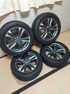 【美品】ホンダ CR-Z 純正 16in 6.0J +45 BS POTENZA Adrenalin RE004 22年製 バリ山 205 55 16 4本セット ZF1 ZF2 HONDA