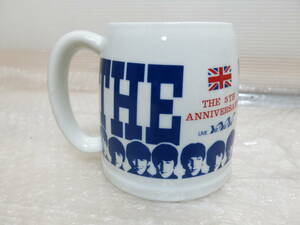 The Beatles　ザ・ビートルズ　THE 5TH ANNIVERSARY LIVE　Ya！Ya！Ya！　マグカップ　陶器