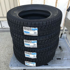 送料無料 未使用品 4本セット (LP0002.8) 165/70R14 81Q YOKOHAMA iceGUARD iG60 　　スタッドレスタイヤ 2020年～　165/70/14