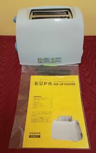 【EUPA ユーパ ポップアップトースター】調理器具 キッチン パン【A9-4】1227