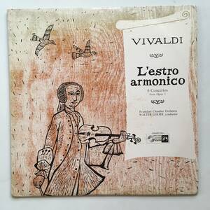 231111●Vivaldi/Frankfurter Kammerorchester/Walter Goehr/L'Estro Armonico 6 Konzerte Op.3/ヴィヴァルディ 調和の幻想 ゲール/12inch 